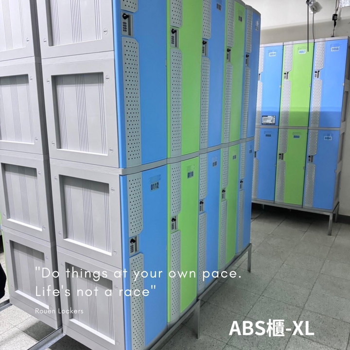 12人 ABS櫃-XL 透氣式 鑰匙鎖櫃台北鋼製置物櫃